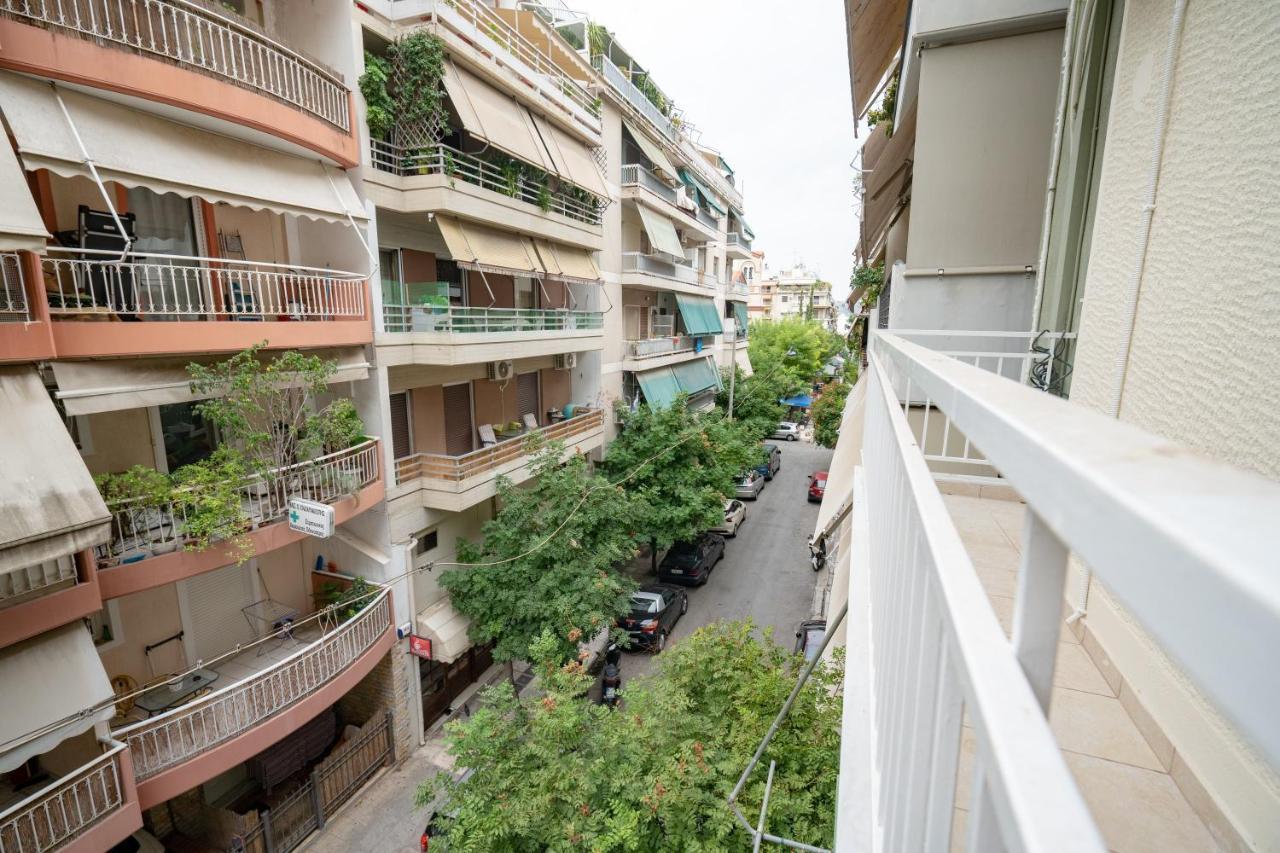 Athens Central Train St. Flat For 4 Pers By Mps Apartment Exterior foto