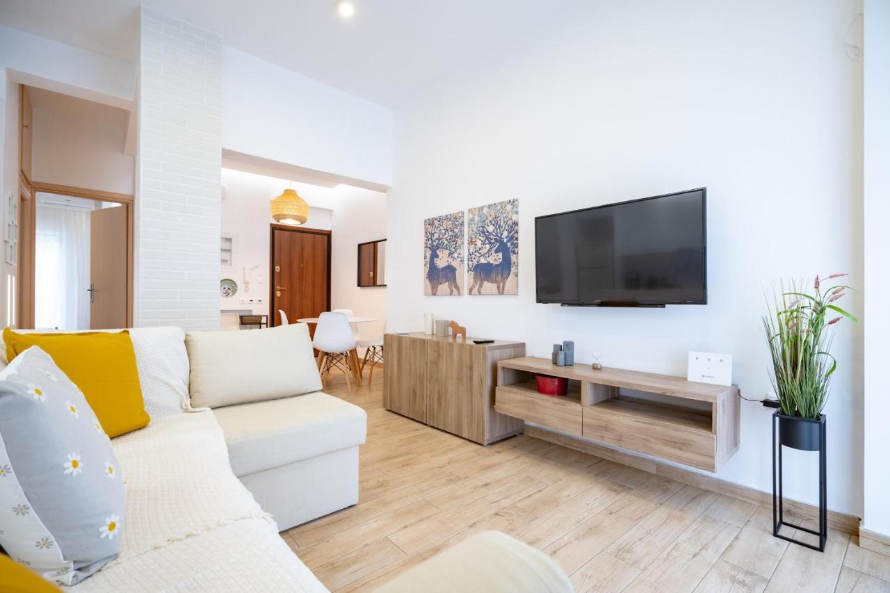 Athens Central Train St. Flat For 4 Pers By Mps Apartment Exterior foto