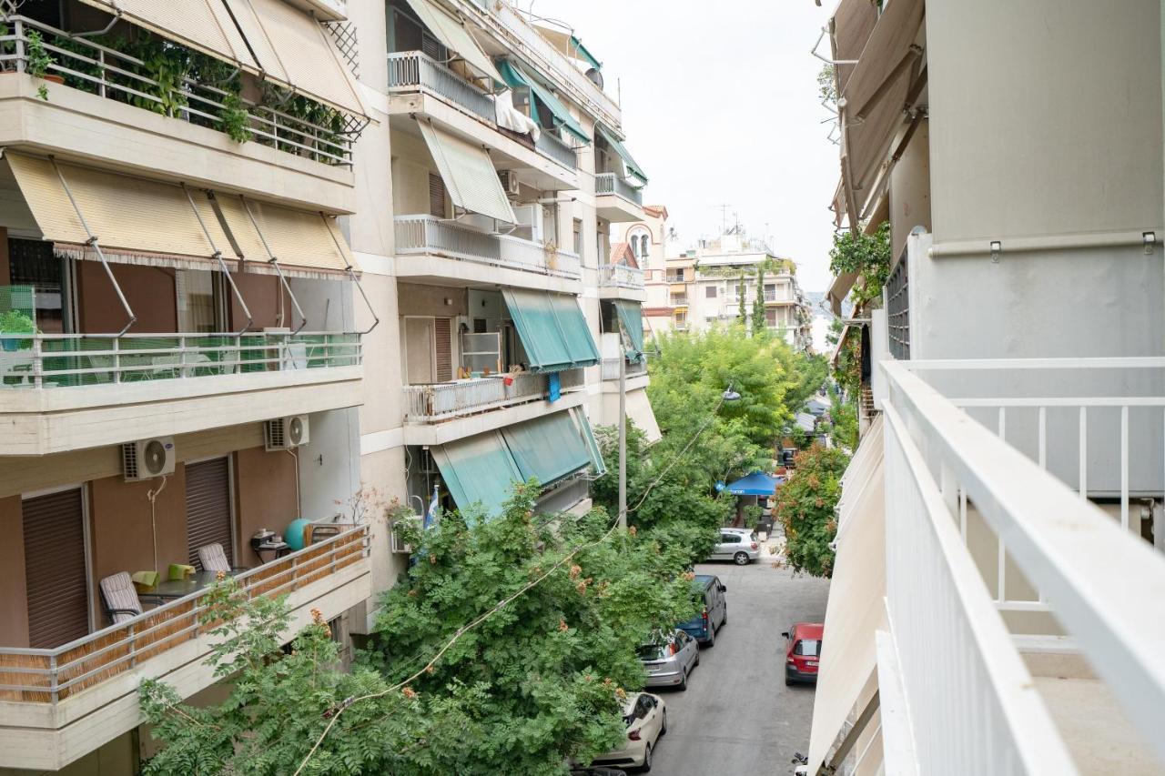 Athens Central Train St. Flat For 4 Pers By Mps Apartment Exterior foto